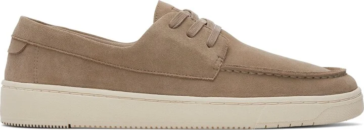 TRVL LITE London Taupe Suede Loafer Slip On