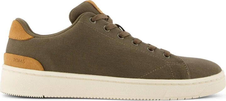 TRVL LITE Olive Recycled Cotton Sneaker
