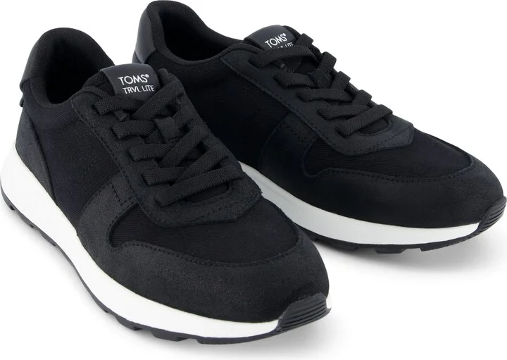 TRVL LITE Retro Runner Metallic Water Repellent Sneaker - Image 2