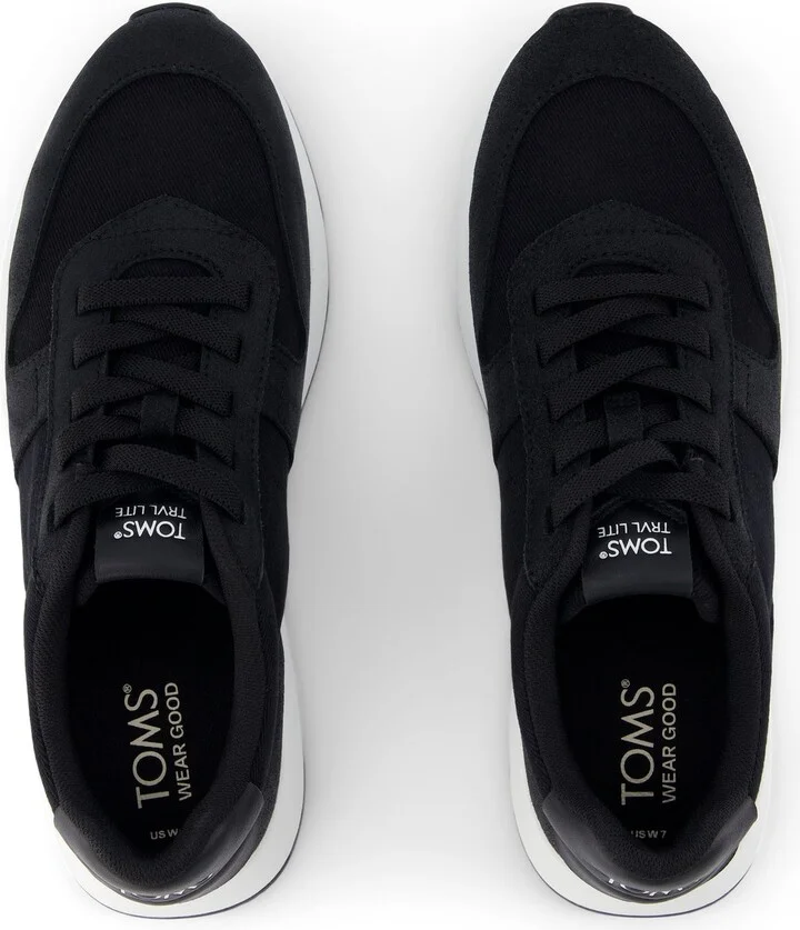 TRVL LITE Retro Runner Metallic Water Repellent Sneaker - Image 4