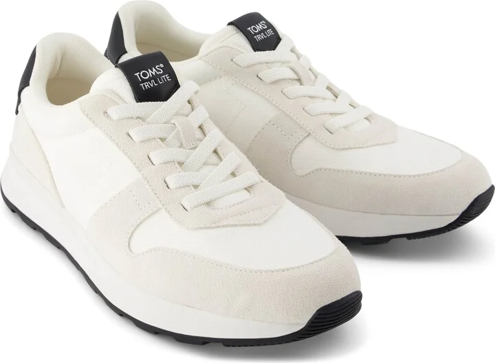 TRVL Lite Retro Runner Suede Water Repellent Sneaker - Image 2