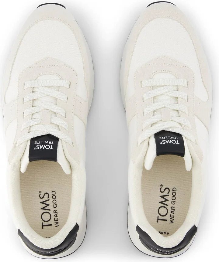 TRVL Lite Retro Runner Suede Water Repellent Sneaker - Image 4