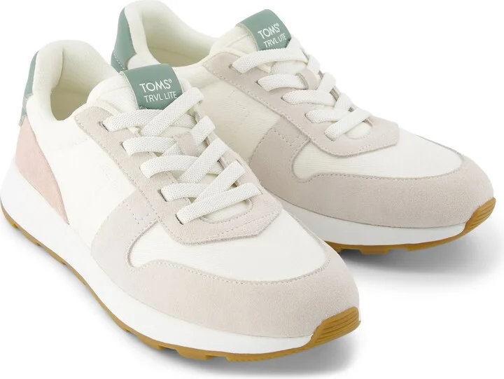 TRVL LITE Retro Runner Vintage Twill Water Repellant Sneaker - Image 4