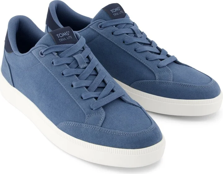 TRVL LITE Rio Slate Vintage Twill Sneaker - Image 3