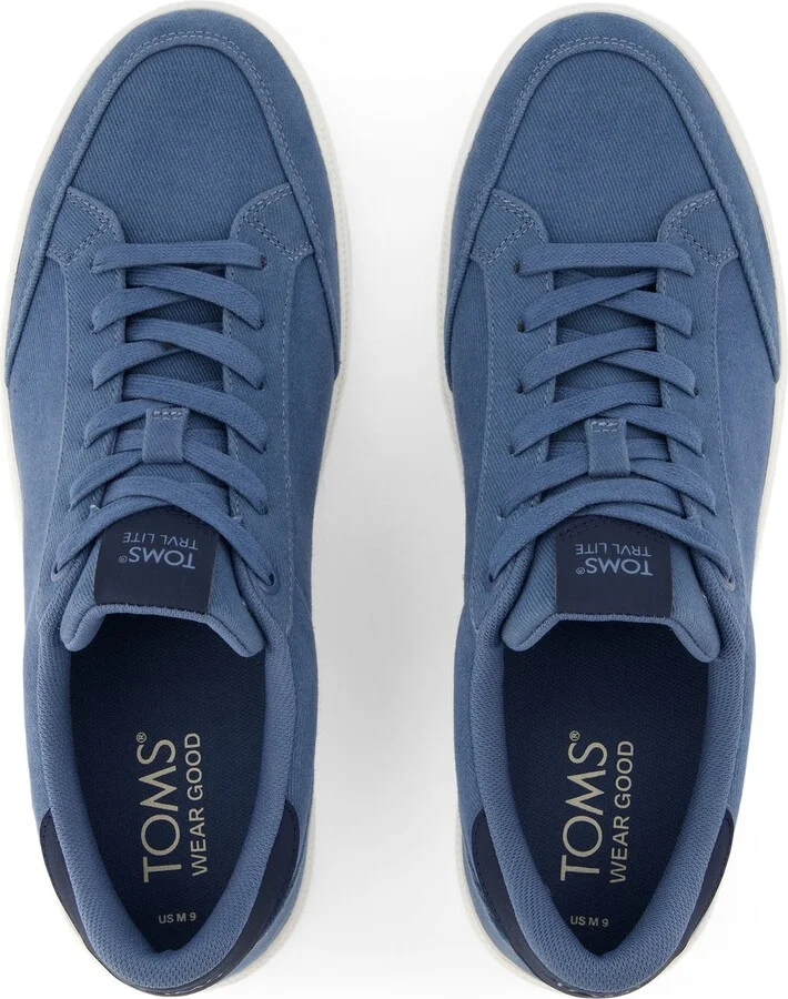 TRVL LITE Rio Slate Vintage Twill Sneaker - Image 5