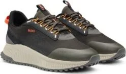 TTNM EVO GORE-TEX trainers with ribbed sole- Dark Grey Men's Sneakers size 9