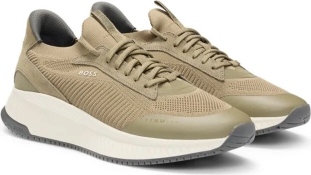 TTNM EVO trainers with knitted uppers