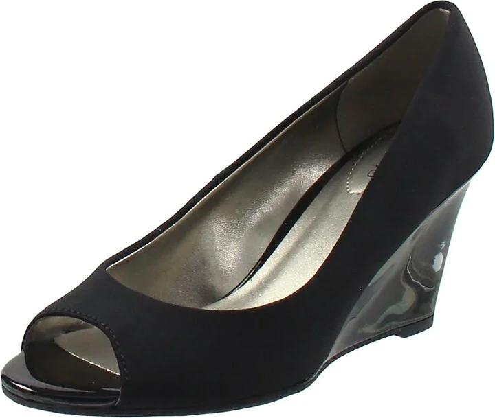 Tuff Love 2 Womens Mixed Media Man Made Wedge Heels