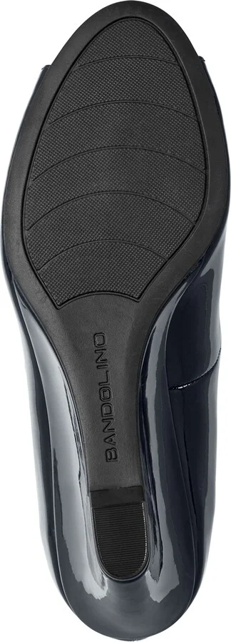 Tuff Love Peep Toe Patent Wedge Pump - Image 4