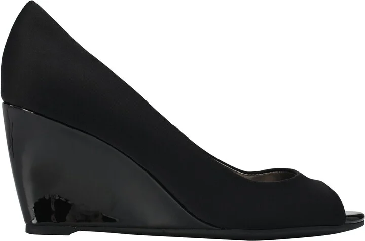 Tuff Love Peep Toe Wedge Pump - Image 2