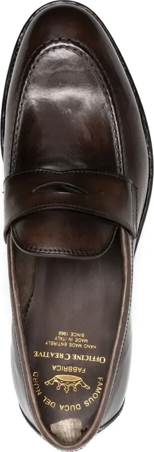 Tulane 003 leather penny loafers - Image 4