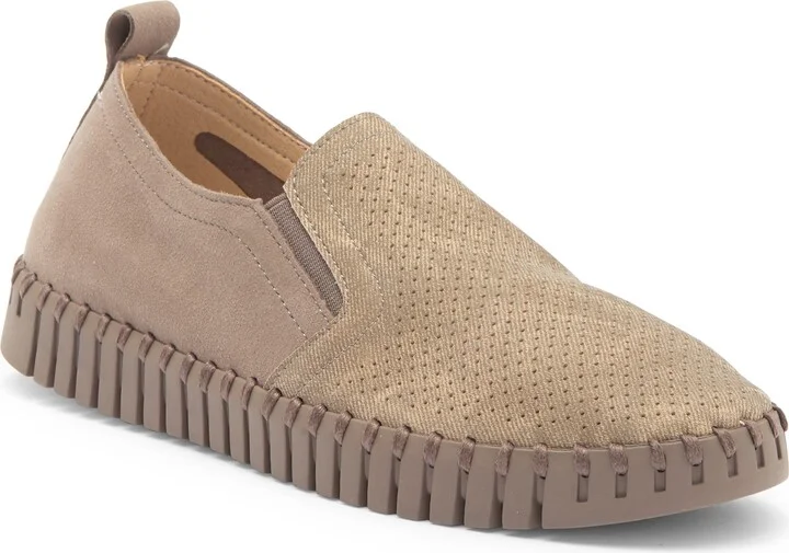 Tulip Perforated Slip-On Sneaker