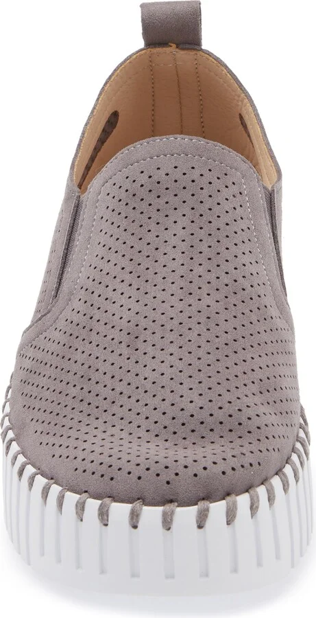 Tulipu Perforated Platform Sneaker - Image 9