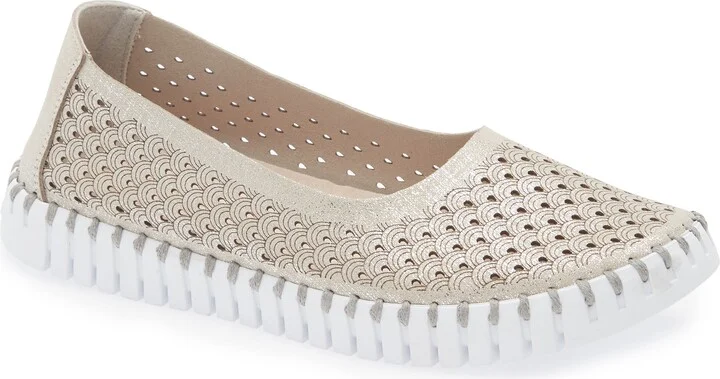 Tulipu Perforated Slip-On Sneaker
