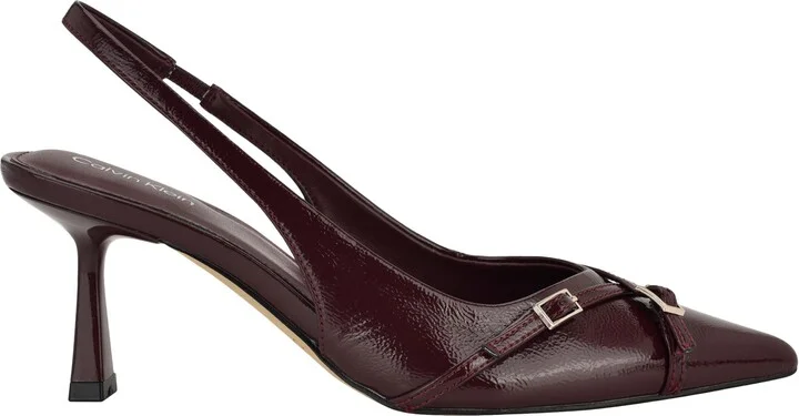 Tulissa 2 Pointed Toe Slingback Pump - Image 8