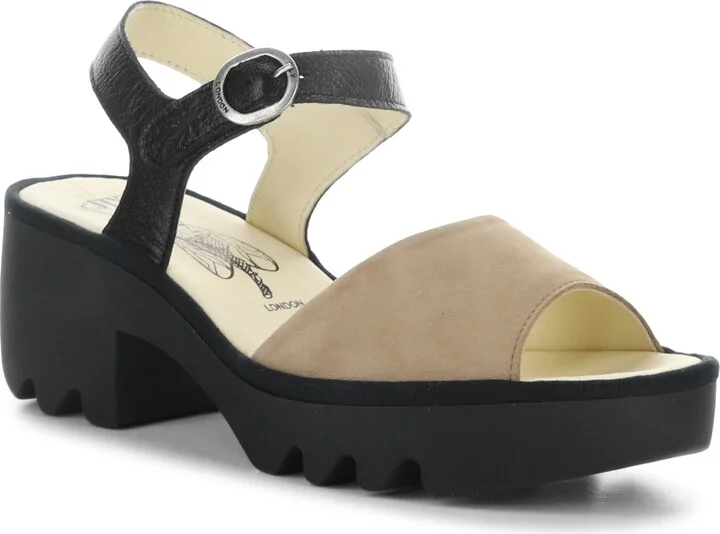 Taupe/ Black