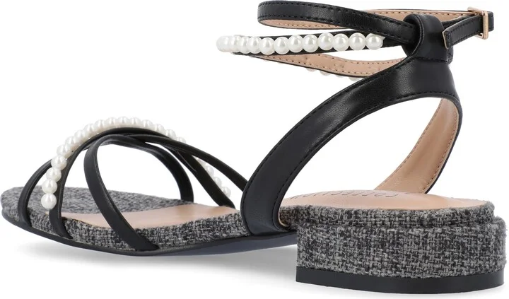 Tulsi Pearly Beaded Sandal - Image 2