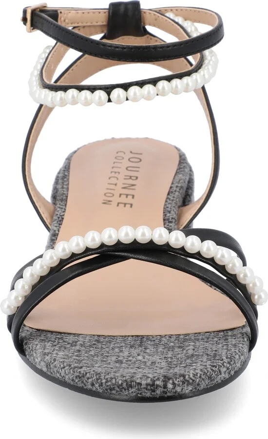 Tulsi Pearly Beaded Sandal - Image 3
