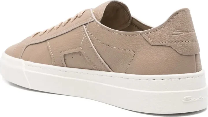 Tumbled Leather Sneakers - Image 3