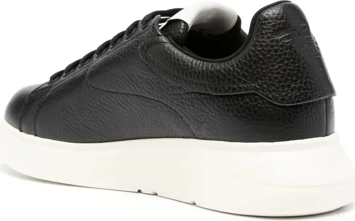 Tumbled leather sneakers - Image 3