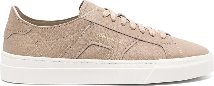 Tumbled Leather Sneakers