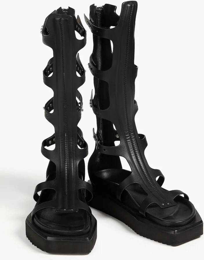 Turbo Cyclops leather platform sandals - Image 2