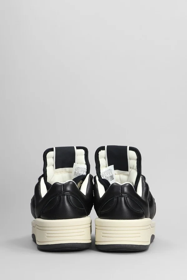 Turbowpn Ox Sneakers In Black Leather - Image 4