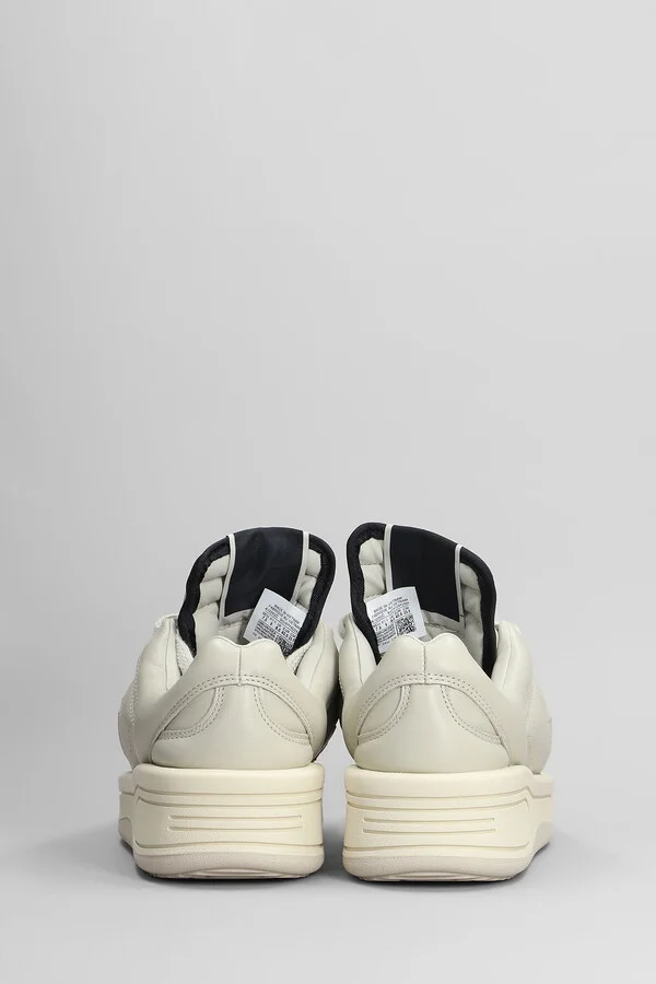 Turbowpn Ox Sneakers In Grey Leather - Image 4