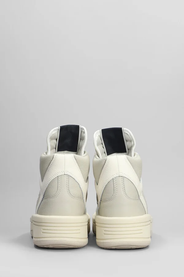 Turbowpn Sneakers In Grey Leather - Image 4