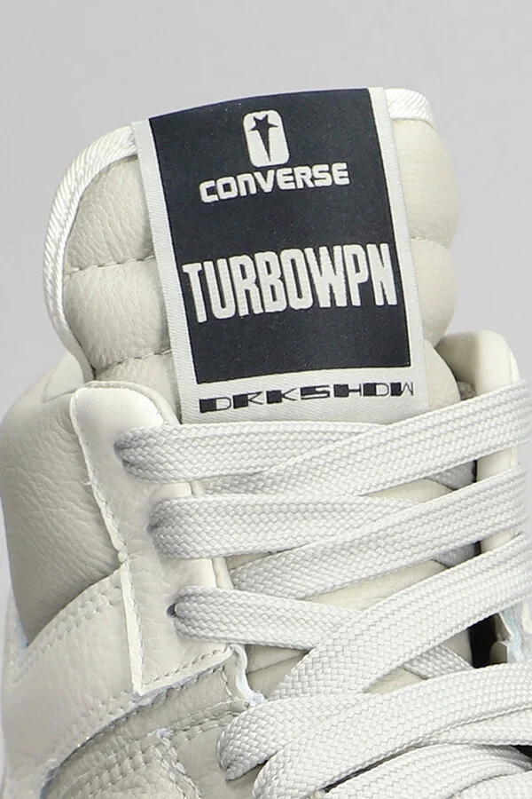 Turbowpn Sneakers In Grey Leather - Image 5