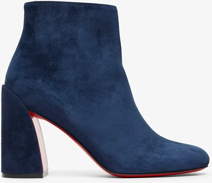 Turela dark blue suede boots