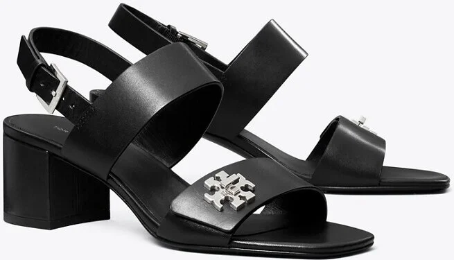 Turnlock Heeled Sandal