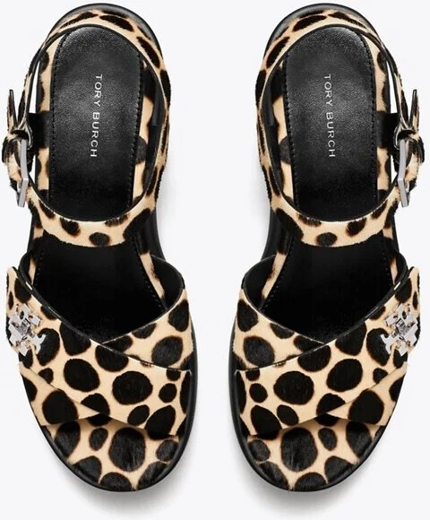 Turnlock Platform Lug Heeled Sandal - Image 4