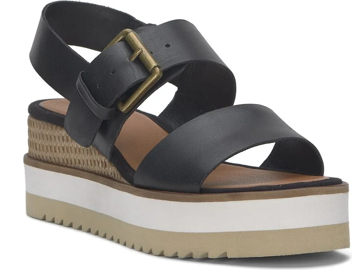 Turoma Platform Wedge Slingback Sandal