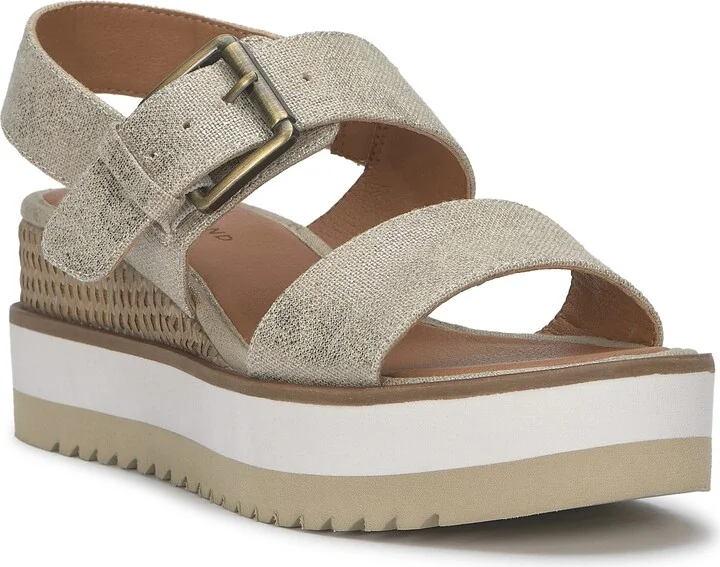 Turoma Platform Wedge Slingback Sandal