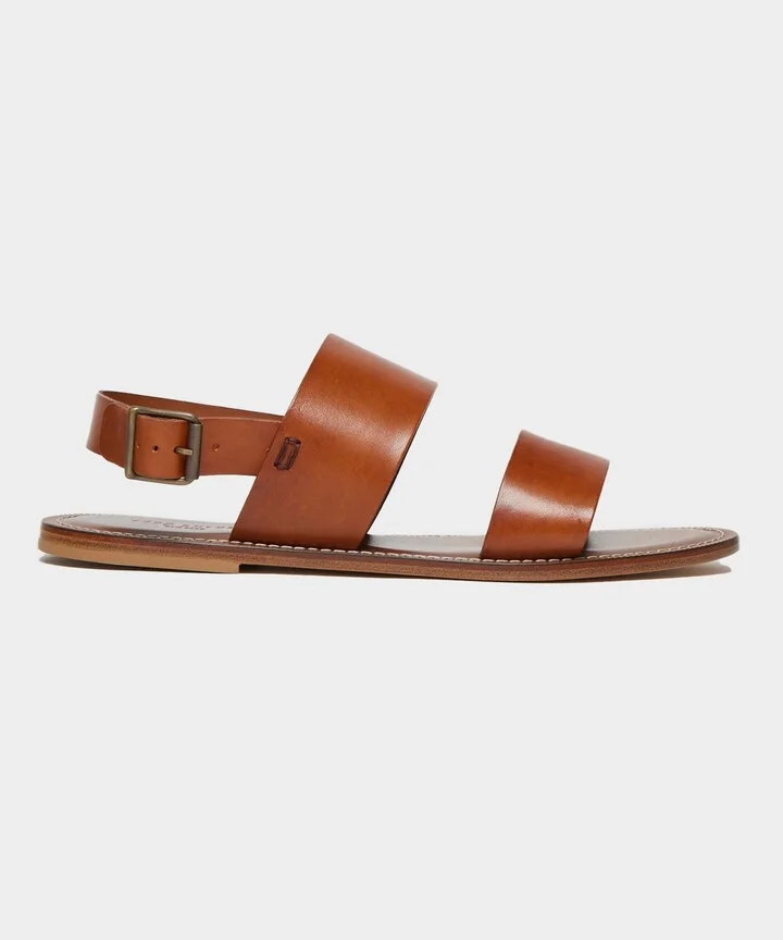 Tuscan Leather Double Strap Sandal