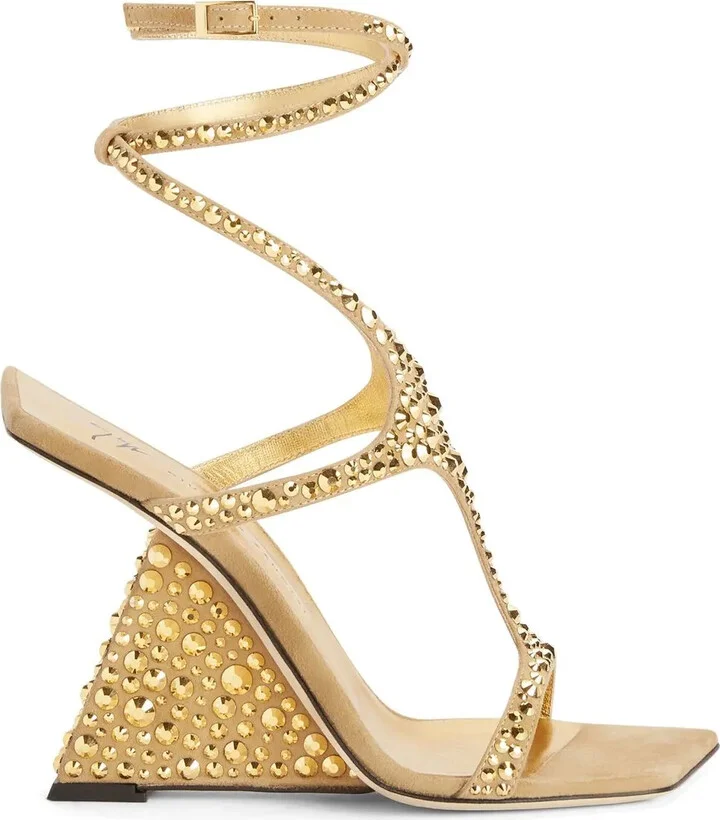 Tutankamon crystal 105mm sandals
