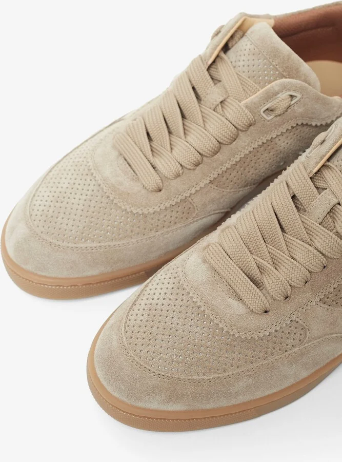 Tutti Rui beige suede sneakers - Image 4