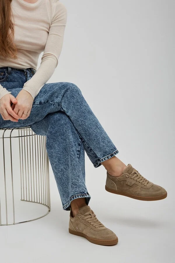 Tutti Rui beige suede sneakers - Image 6