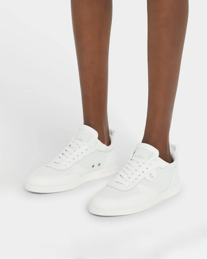 Tutti Rui Donna Perforated Red Sole Sneakers - Image 7