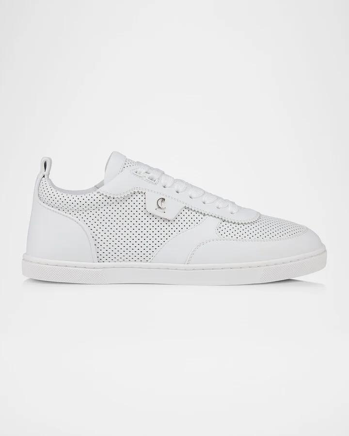 Tutti Rui Donna Perforated Red Sole Sneakers