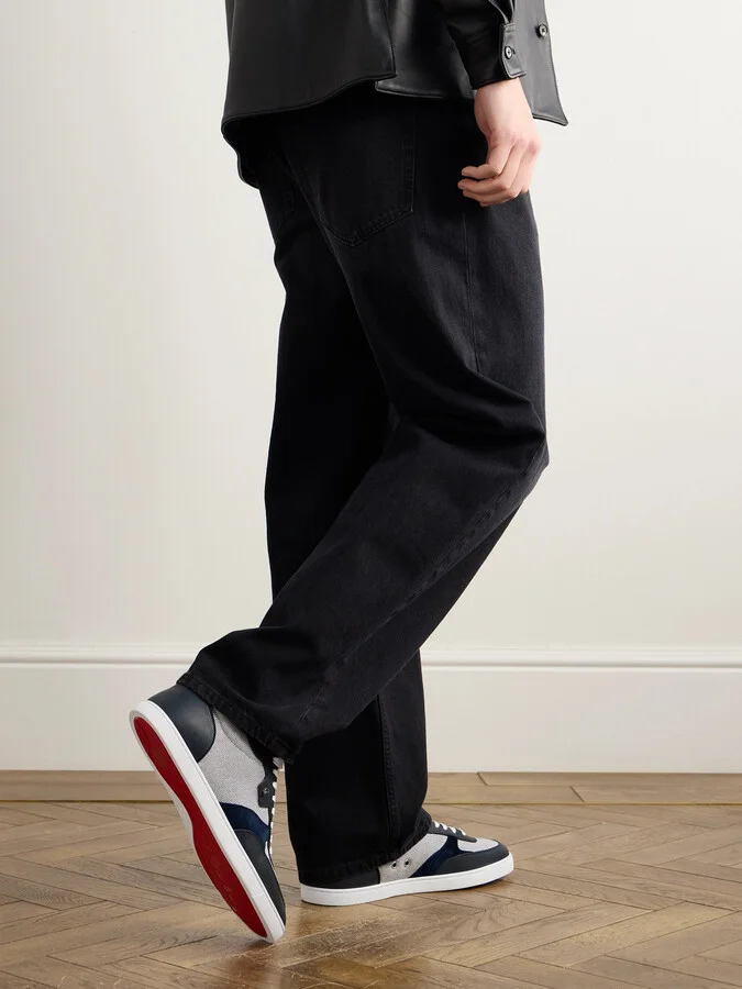 Tutti Rui Leather and Suede-Trimmed Granariso Canvas Sneakers - Image 2