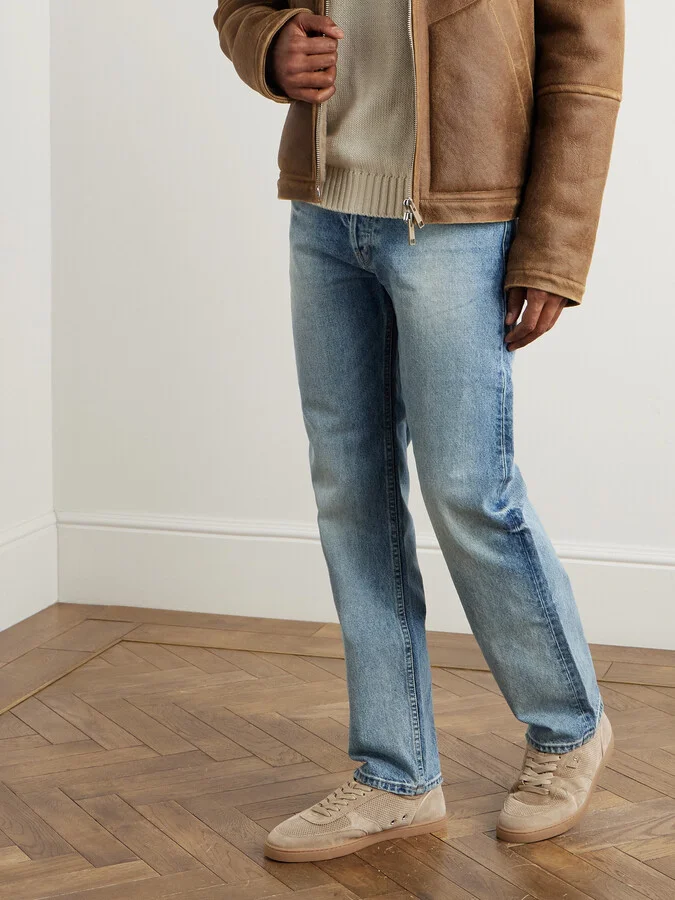 Tutti Rui Perforated Suede Sneakers - Image 2