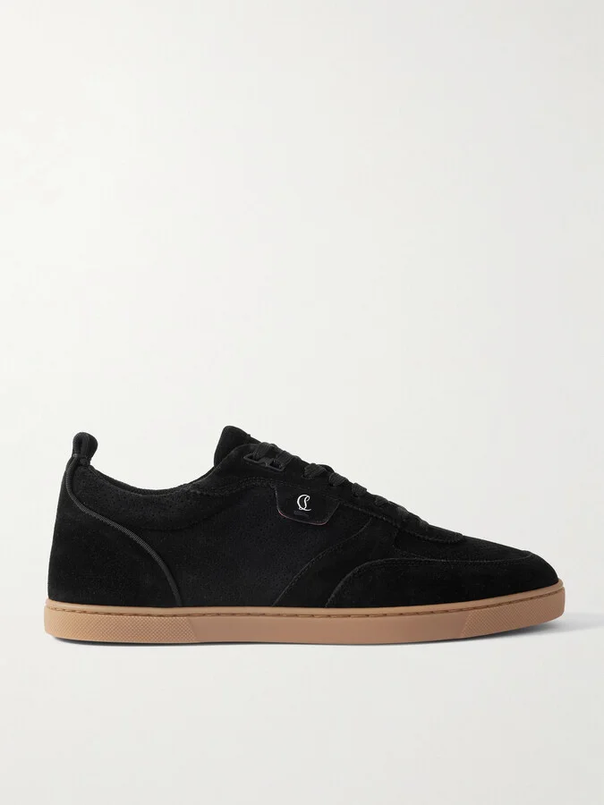 Tutti Rui Perforated Suede Sneakers