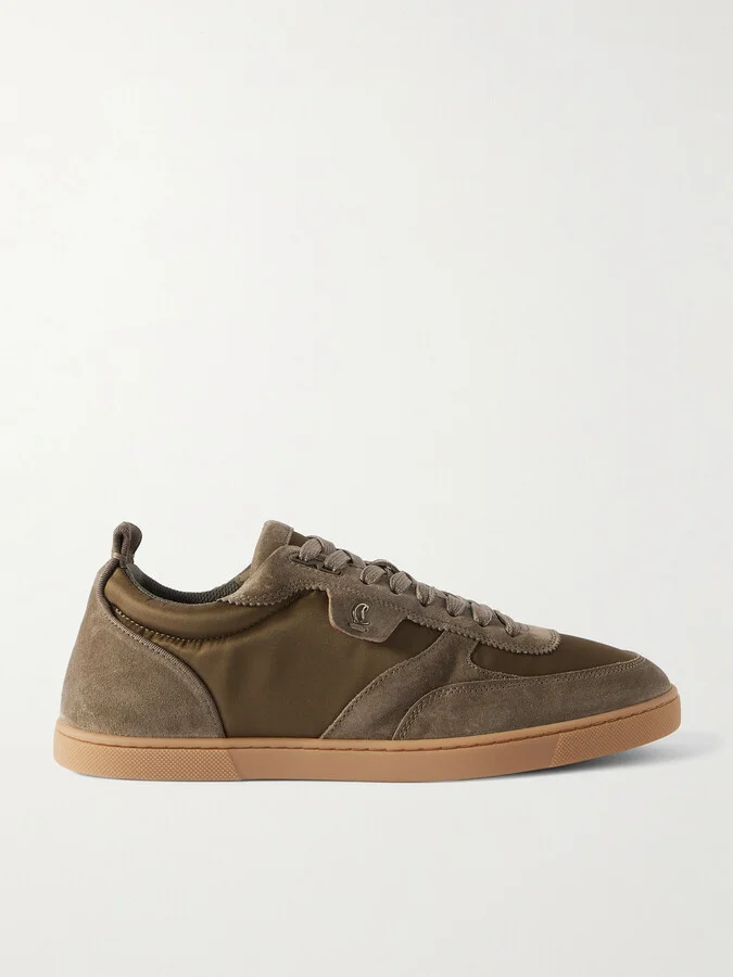 Tutti Rui Suede and Shell Sneakers