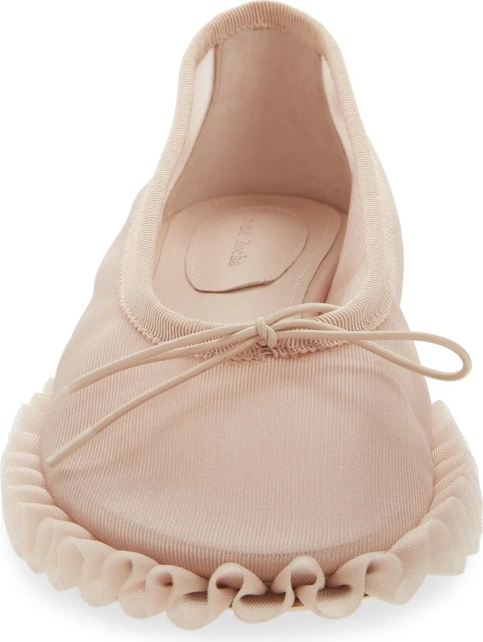 Tutu Frill Mesh Ballet Flat - Image 4