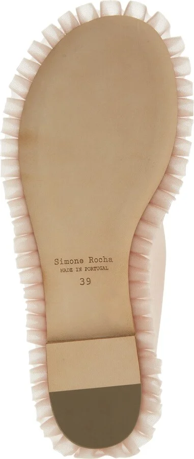 Tutu Frill Mesh Ballet Flat - Image 6