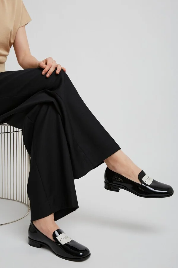 Tux black patent loafers - Image 2