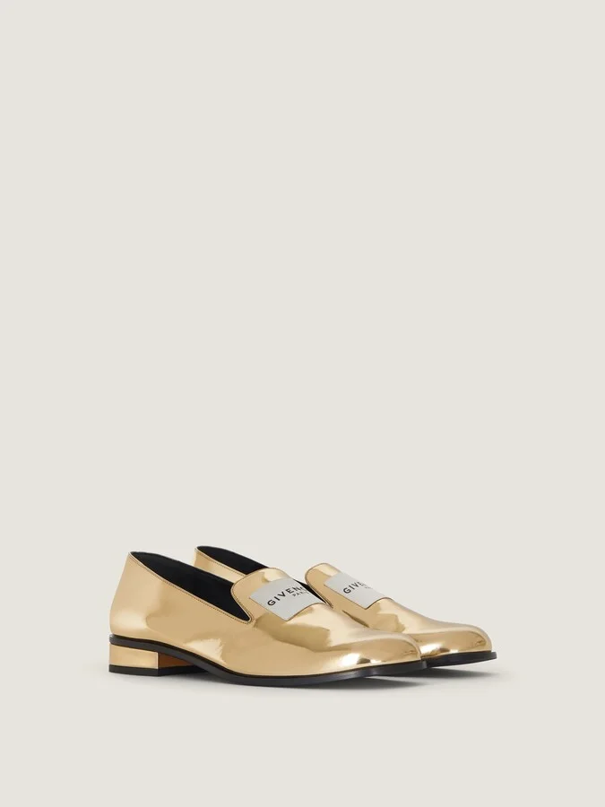Tux loafers in mirror effect leather - Image 3