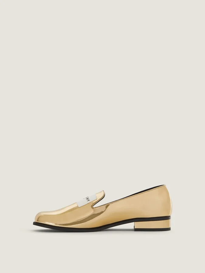 Tux loafers in mirror effect leather - Image 4